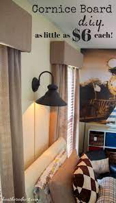 All About Diy Cornices Kitchen Window Treatments Diy Diy Window Treatments Diy Window