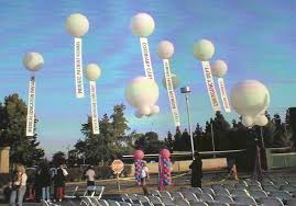 Balloon Decor Of Central California Outside Balloon Decorations Balloons Giant Balloons