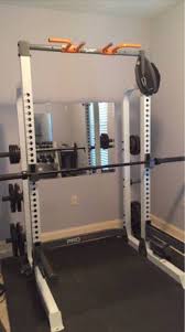 Can use as a squat rack. Fitness Gear Pro 500 Half Rack For Sale In Northfield Oh Offerup