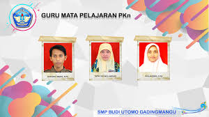 Guru Mata Pelajaran Pkn Smp Budi Utomo Perak