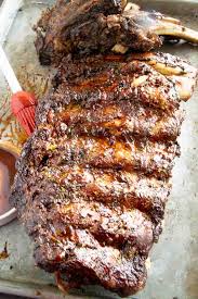 I came up with this for our dinner tonight and dh said that it was excellent and that i needed to post it on that. Easy Oven Baked Beef Ribs Recipe Video West Via Midwest