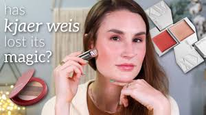 Kjaer weis cream blush blends beautifully on the cheeks for a healthy touch of color with a dewy finish. New Kjaer Weis Makeup Tested Youtube