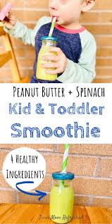 Green Smoothie Recipe For Toddlers And Kids In 2020 Toddler Smoothies Toddler Smoothie Recipes Banana Spinach Smoothie