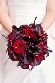 Pin By Mad Abt Flowers On Wedding Bouquet Lily Bouquet Wedding Purple Bridal Bouquet Wine Colored Wedding