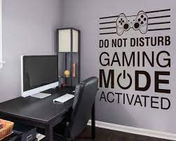Gamer Wall Decor Gaming Mode Wall Decal Gamer Decor Gaming Room Wall Decor Video Game Door Decal Kids Bedroom Decals Wall Stickers Gamer Decor Boys Bedroom Decor Boys Game Room