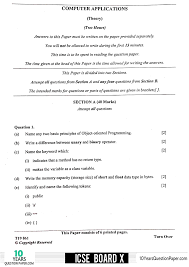 This page is created by team of www.recruitmentinboxx.com which is about cbse class 10 syllabus 2019. Icse 2019 Computer Applications Question Paper For Class 10
