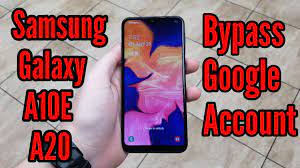 How to unlock samsung galaxy a10e for free · step 1: Samsung A10e A20 Frp Bypass Google Account Unlock Without Pc Youtube