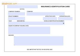 Having a car insurance plan is required in every state in the country, and if you get into an automobile accident or pulled over for a traffic violation, you will likely need to provide proof of insurance to either the police and/or the person that you are involved in an accident with. Proof Of Auto Insurance Template Free Card Templates Printable Insurance Printable Card Template