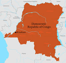 Detailed paper map, ideal for framing. The Democratic Republic Of Congo Congo In Conversation 11th Carmignac Photojournalism Award