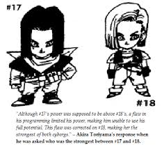1024 x 1627 jpeg 262 кб. What S The Difference In Power Between 17 And 18 Dragonball Forum Neoseeker Forums