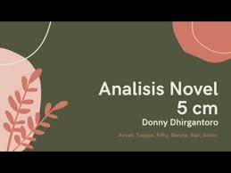 Dalam kamus besar bahasa indonesia (kbbi), novel adalah karangan prosa. Menafsirkan Pandangan Pengarang Dan Hasil Interpretasi Novel 5cm Karya Donny Dhirgantoro Xii Mipa 5 Youtube