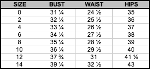 36 Accurate Vera Wang Dress Size Chart