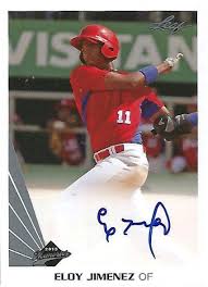 Eloy jiménez rookie cubs baseball card $30. Hottest Eloy Jimenez Baseball Cards On Ebay