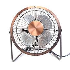 Honeyall Adjustable Usb Desk Fan Metal Archaistic Fan Mute Personal Mini Fan Small Table Fan With Switch On Off Great For Desktop Desk Fan Table Fan Fan