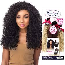 For hair that's stunningly soft and smooth, crown yourself with argan oil infused empire 100% human hair from sensational. Amazon Com Sensationnel Human Hair Blend Weave Premium Too 3 Multi Bundles Boutique Kinky Curly 18 20 22 4x4 Closure 1 Beauty