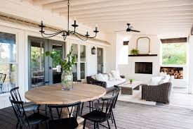 Exterior Covered Porch With White Fireplace Outdoor Living Rooms Outdoor Furniture Ideas Backyards Outdoor Living Space