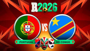 Portugal vs RD Congo Mundial 2026 Fase de Grupos