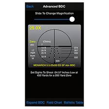 Nikon Spot On Ballistic Wind Meter 670209 Rifle Scopes