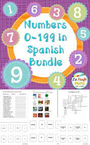 Numbers In Spanish Bundle Games Task Cards And Practice Activities Teaching Spanish Spanish Numbers Spanish Students