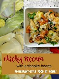 Chicken Piccata With Artichoke Hearts With Gluten Free Adjustments Recipe Chicken Piccata Recipe Chicken Piccata Cookbook Recipes