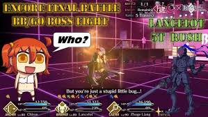 Fgo Na Fate Extra Ccc Se Ra Ph Encore Final Battle Bb Go Lancelot 5t Rush Youtube I cleared the battle with 74? youtube