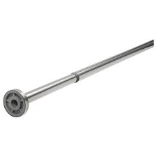 You just mount the brackets on each side of first of all, you need to figure out how long your curtain rod needs to be. Hornen Shower Curtain Rod 120 200 Cm Ikea