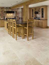 Travertine tile flooring blends easily with accent colors and virtually any decor style. Corinth Tumbled Travertine Tile Mandarin Stone
