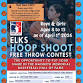 Elks Lodge Annual Hoop Shoot event in Foley, AL