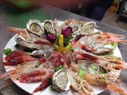 Typically, the family gathers around a feast of seven different seafood dishes or one or two different types of fish prepared in seven different ways. Antipasto Crudo Di Pesce Picture Of Ristorante Pizzeria Capriccio Agrate Brianza Tripadvisor