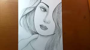 Per prima cosa bisogna disegnare il contorno del viso a matita, usando un tratto leggero che possa fare da linea guida. Disegni Facili Come Disegnare Una Ragazza Per Principianti Schizzo A Matita How To Draw A Girl