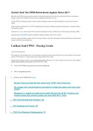 Soal Cpns Agama Kristen Npwp