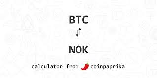 1 bitcoin is equal to 509,493.43 norwegian krone. Btc To Nok Calculator Convert Bitcoin To Norwegian Krone Over 2500 Currencies Coinpaprika
