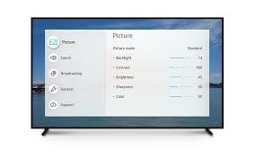 Can not see how/where on the tv. Tv Accessibility Voice Guide Audio Description Samsung Levant