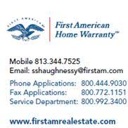 However, the amount may be less than retail since the company negotiates the rates with. First American Home Warranty Bradenton Fl Alignable