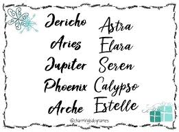 Most common surnames starting with w. Star Names Charmingbabynames Baby Names Names Writing Prompts