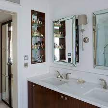 It covers the cabinet and protects it from children. Beveled Mirror Medicine Cabinet Ideas On Foter