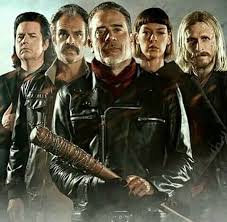 Negan S Group Season 8 The Walking Dead Amc Negan Walking Dead Walking Dead Daryl Fear The Walking Dead