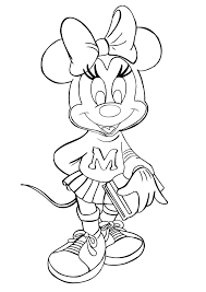 Free printable minnie coloring pages. Free Printable Minnie Mouse Coloring Pages For Kids