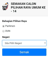 Perebutan kerusi sama ada parilimen dan dewan undangan negeri adalah bagi tujuan merebut mandat pemerintahan negara dan negeri. Semakan Senarai Calon Pru 14 2018 Bn Pas Pkr Dap Amanah Warisan Spa