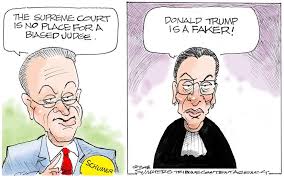 Political Cartoons Congress In Action The Supreme Court Is No Place For A Biased Judge Washington Times Editorial cartoons have been around since the early 18th century. political cartoons congress in action