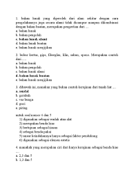 Prakarya kelas 7 semester 2 bab 1 kerajinan limbah lunak part 1. Soal Prakarya Kerajinan Kls 7