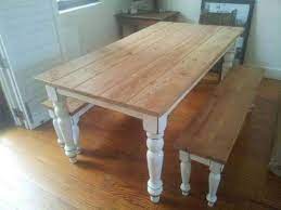 Shop pottery barn for expertly crafted pine dining room furniture. Rustic Pine Dining Table Bench The Interior Design Inspiration Board Pine Dining Table Dining Table With Bench Rustic Dining Table