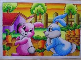 Berikut ini adalah beberapa contoh sketsa gambar hewan yang bisa digambar dengan mudah oleh anak tk ataupun paud. 13 Ide Gradasi Warna Lukisan Gambar