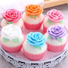 I recently made a cupcake bouquet with my extra cupcakes for a dessert auction. Skyseen 6 Pcs Realistic Artificial Rose Cupcake Model Fake Cake Model Photography Props Decoration Amazon Ca Home Kitchen
