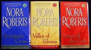 Nora Roberts Circle Trilogy Morrigan S Cross Valley Of Silence Dance Of The Gods Excellent Reading Book Worth Reading Books Paranormal Romance Books The goddess morrigan tasked the sorcerer with traveling through space and time to gather together the people who would fight for the life of. pinterest
