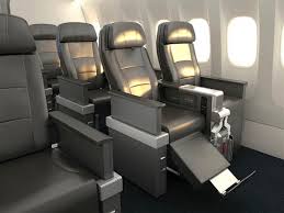 There are 16 seats, spread across four rows in a. Review American Airlines Premium Economy Boeing 777 200