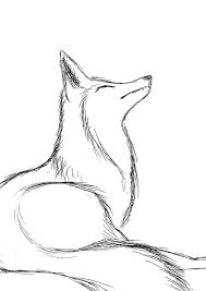 Practicing Fox Sketch By Firerai On Deviantart Fox Sketch Fox Drawing Sketches Animal Drawings Sketches