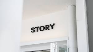 Story Cafe On Behance Story Architectural Signage Identity Logo