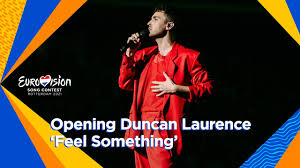 De officiële songfestival twitter van avrotros | de organisatie van het eurovisie songfestival 2021 is een samenwerking tussen npo, nos en avrotros. Opening Duncan Laurence Feel Something First Semi Final Eurovision 2021 Youtube