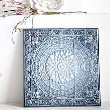 Maybe you would like to learn more about one of these? Blue Ombre Medallion Wall Decor Iron Accents